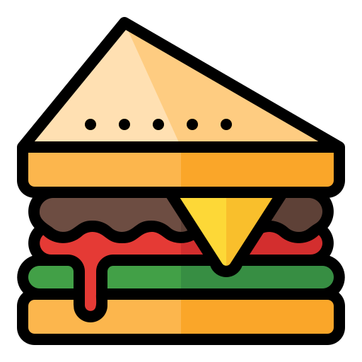 kanapka Generic Outline Color ikona