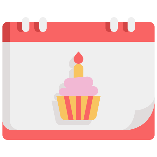 День рождения Generic Flat иконка