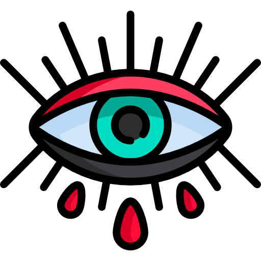 ojo Special Lineal color icono
