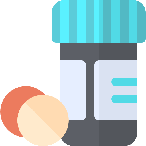 medicamento Basic Rounded Flat icono