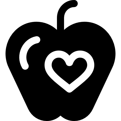 りんご Basic Rounded Filled icon