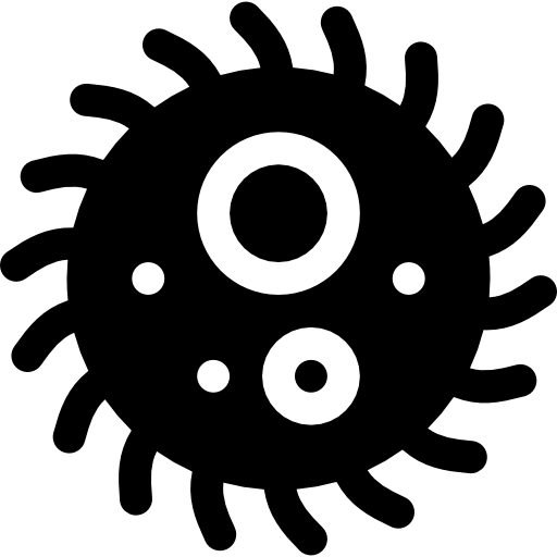 wirus Basic Rounded Filled ikona