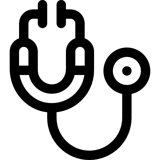 聴診器 Basic Rounded Lineal icon