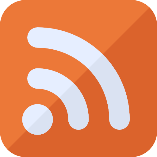 rss Basic Rounded Flat icon