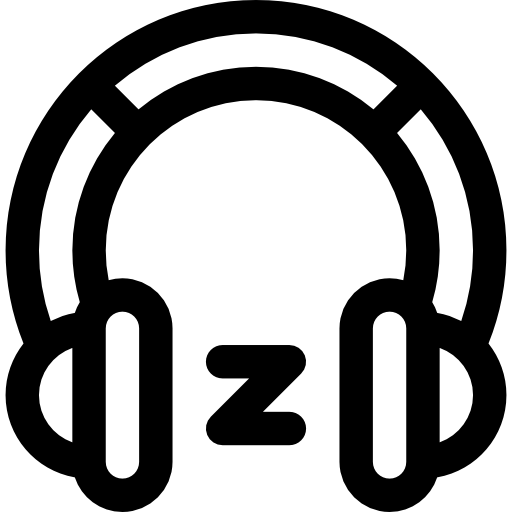 헤드폰 Basic Rounded Lineal icon