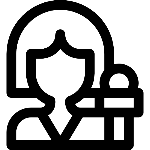보고자 Basic Rounded Lineal icon