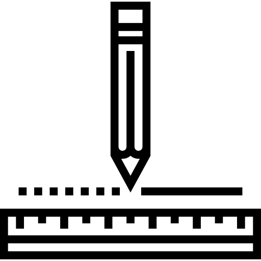 Ruler Detailed Straight Lineal icon