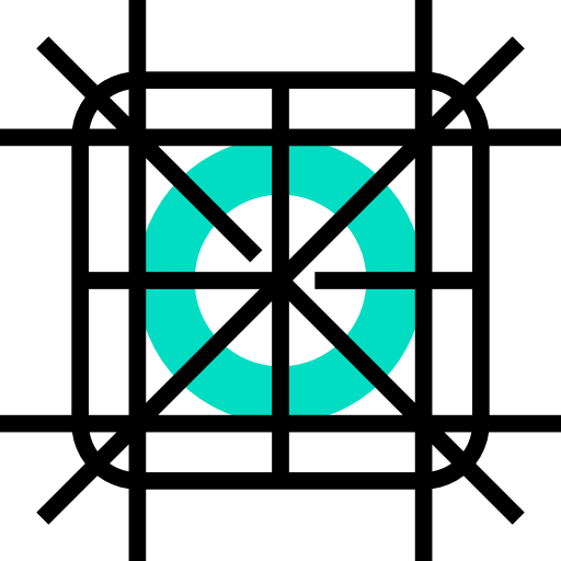 herramienta de diseño Detailed Straight Lineal color icono
