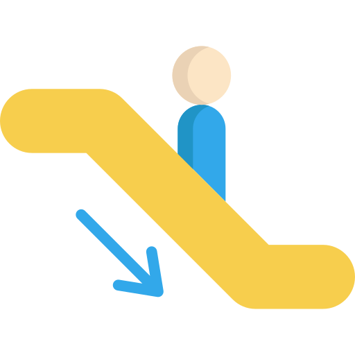 Escalator Special Flat icon