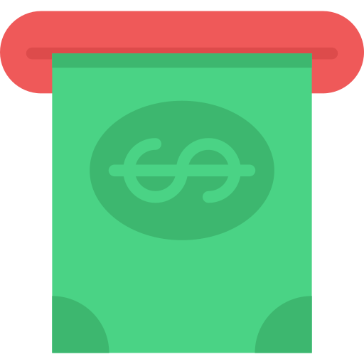 geldautomat Special Flat icon