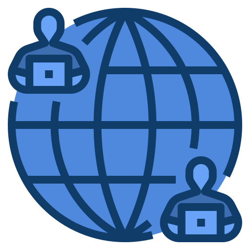 globalisierung Generic Blue icon