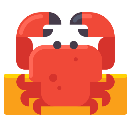 krabbe Flaticons Flat icon