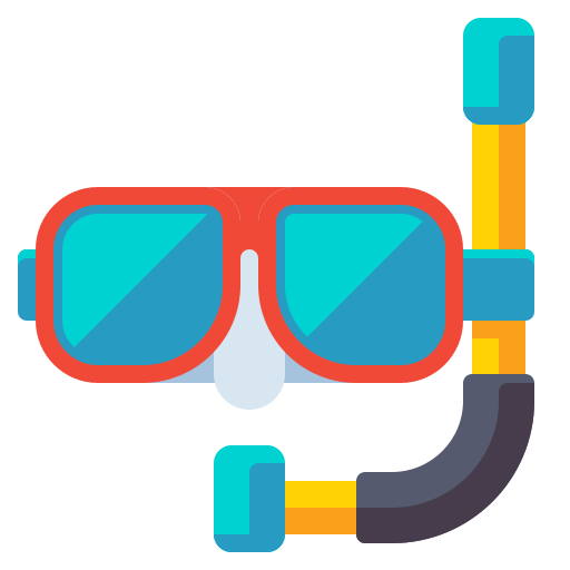Diving mask Flaticons Flat icon