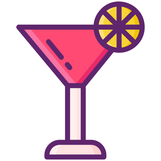 Cocktail Flaticons Lineal Color icon
