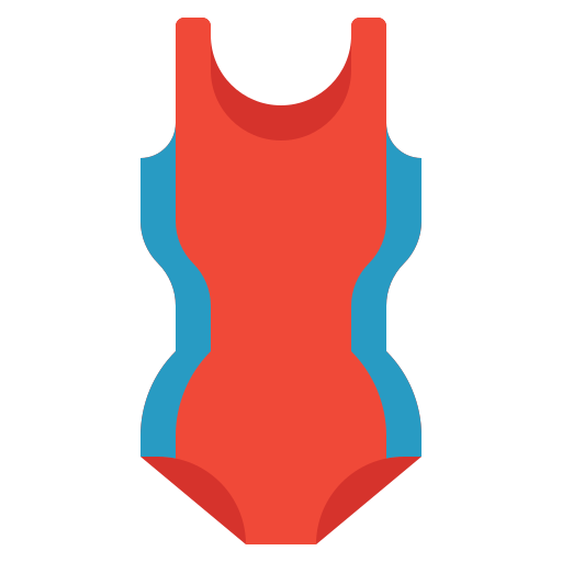 kostium kąpielowy Flaticons Flat ikona