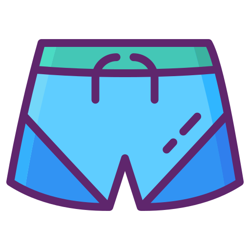 Swimming trunks Flaticons Lineal Color icon