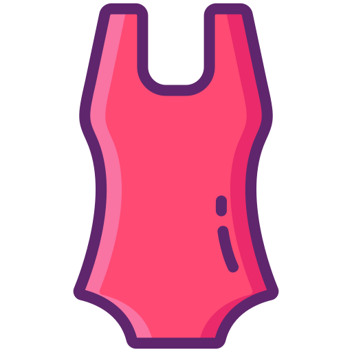 kostium kąpielowy Flaticons Lineal Color ikona