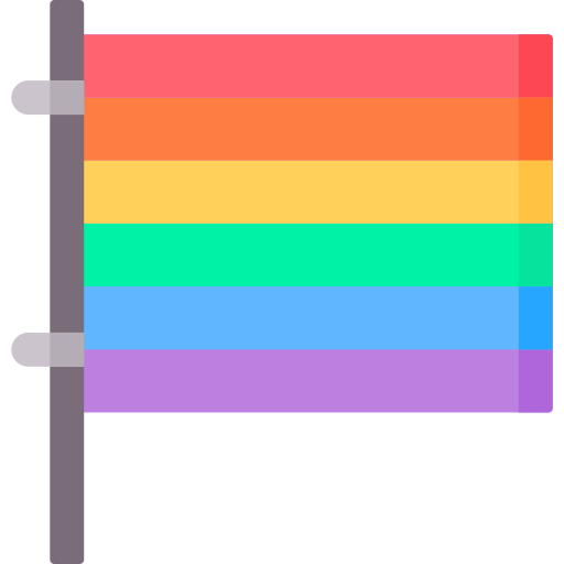 bandeira arco-íris Special Flat Ícone