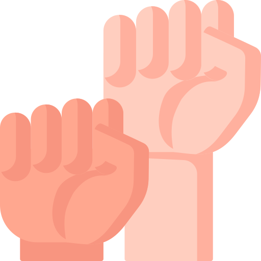 Fist Special Flat icon