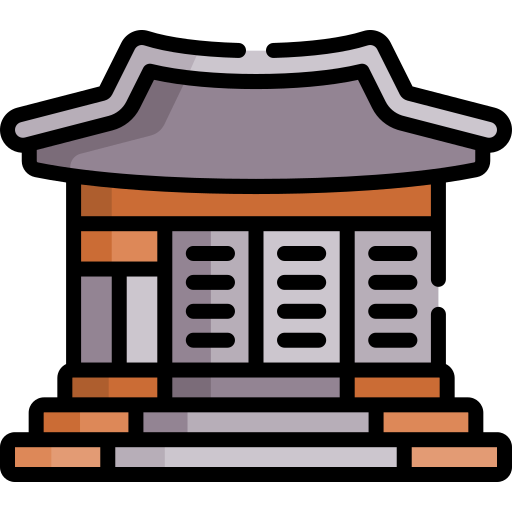 bukchon hanok Special Lineal color icono