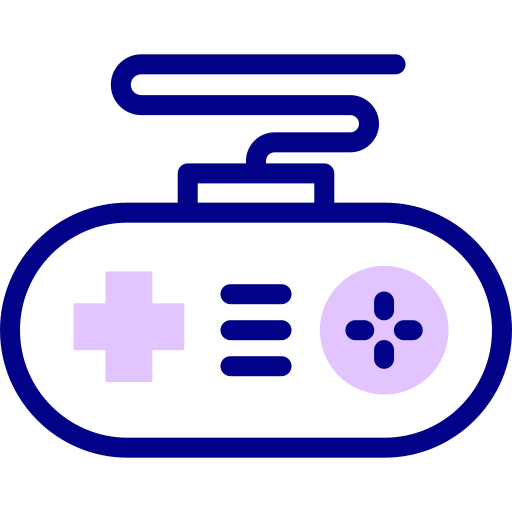 joystick Detailed Mixed Lineal color icoon