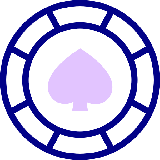 ポーカーチップ Detailed Mixed Lineal color icon