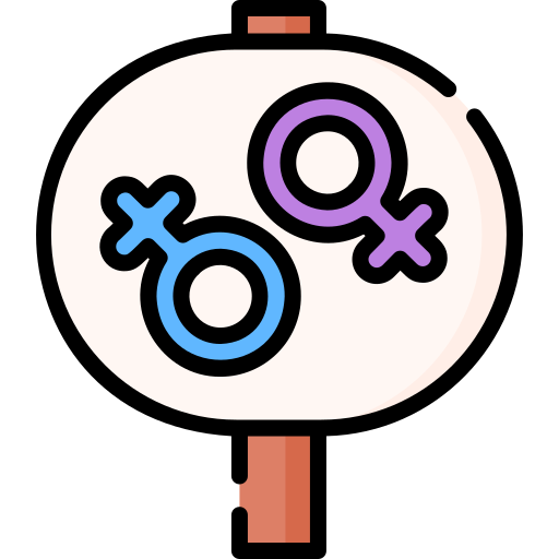 symbol płci Special Lineal color ikona