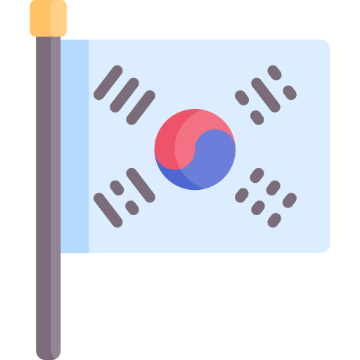 korea południowa Special Flat ikona