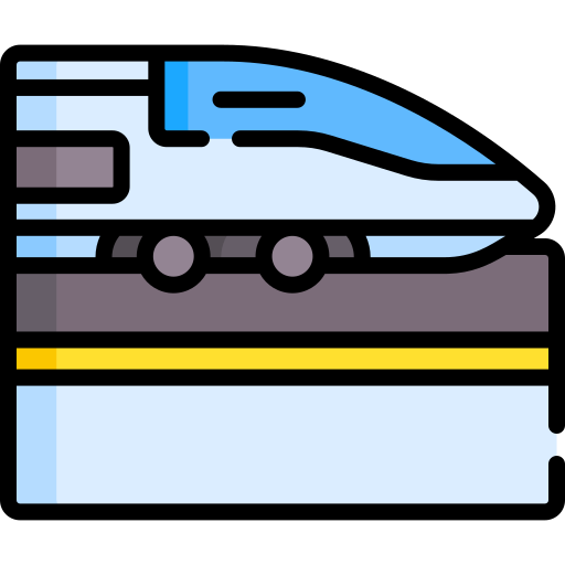 trem Special Lineal color Ícone