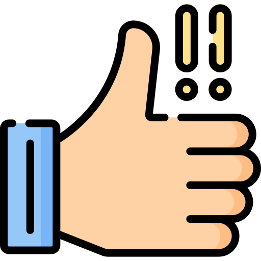 Thumbs up Special Lineal color icon