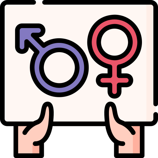 simbolo di genere Special Lineal color icona