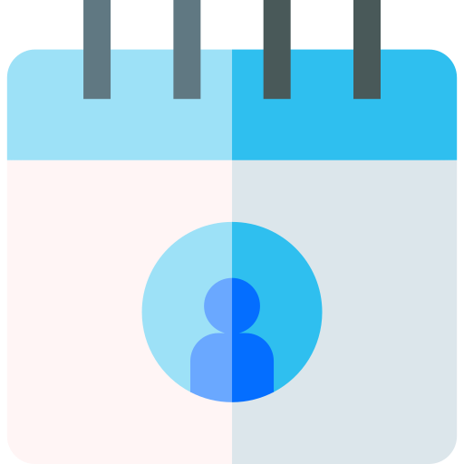 kalender Basic Straight Flat icon