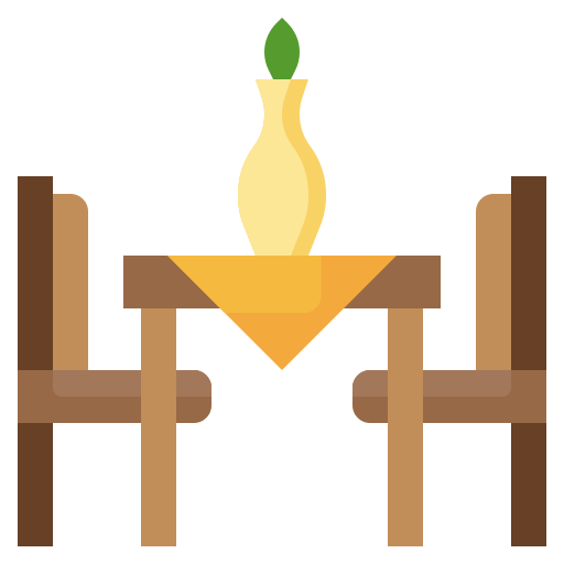 夕食のテーブル Surang Flat icon