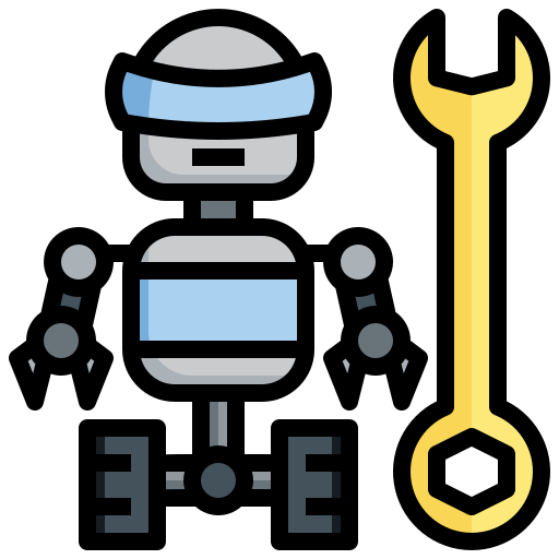 roboter Surang Lineal Color icon