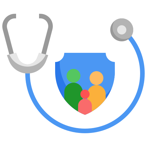 Health insurance Surang Flat icon