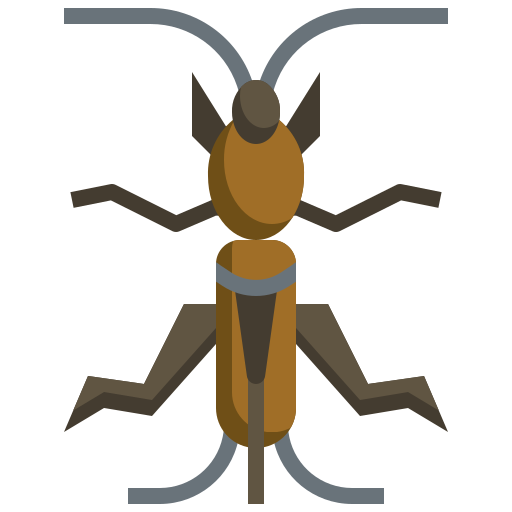 insecto hoja Surang Flat icono