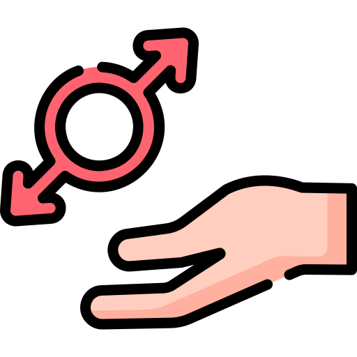symbol płci Special Lineal color ikona