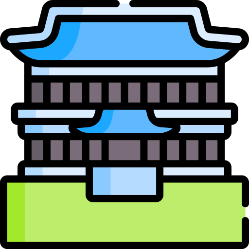 Cheongwadae Special Lineal color icon