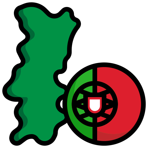portugalia Surang Lineal Color ikona