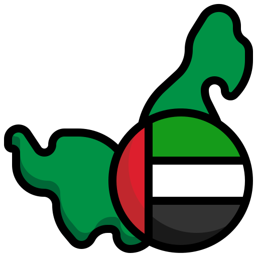 zjednoczone emiraty arabskie Surang Lineal Color ikona
