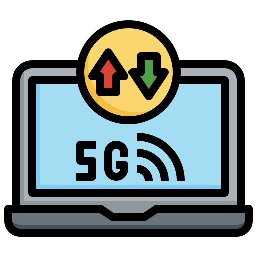 5g Surang Lineal Color Icône