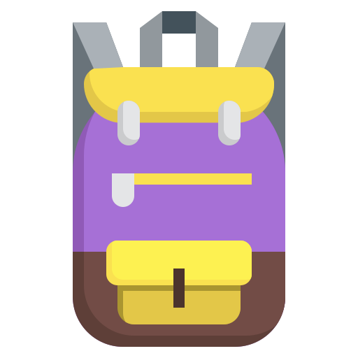 School bag Surang Flat icon