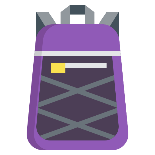 Travel bag Surang Flat icon
