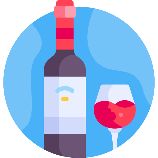 ワイン Detailed Flat Circular Flat icon