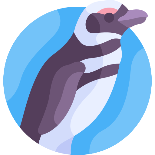 Пингвин Detailed Flat Circular Flat иконка
