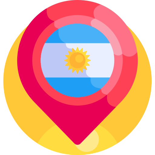 Argentina Detailed Flat Circular Flat icon