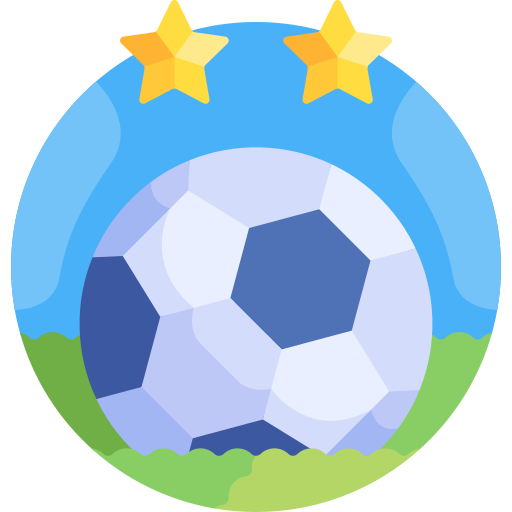 piłka nożna Detailed Flat Circular Flat ikona