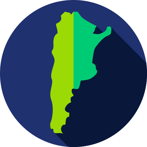 argentyna Flat Circular Flat ikona