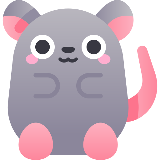 rat Kawaii Star Gradient Icône