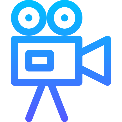 Видеокамера Basic Gradient Lineal color иконка
